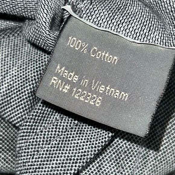 J Hilburn Gray Textured 100% Cotton Short Sleeve Button Down Collar Polo M - Picture 5 of 6